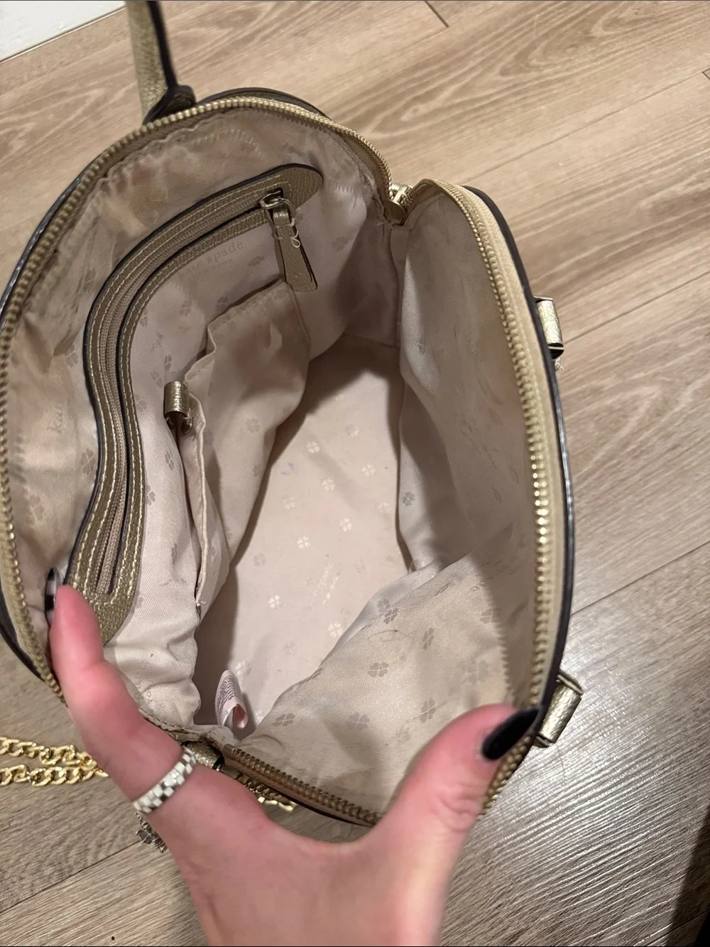 kate spade structured dome